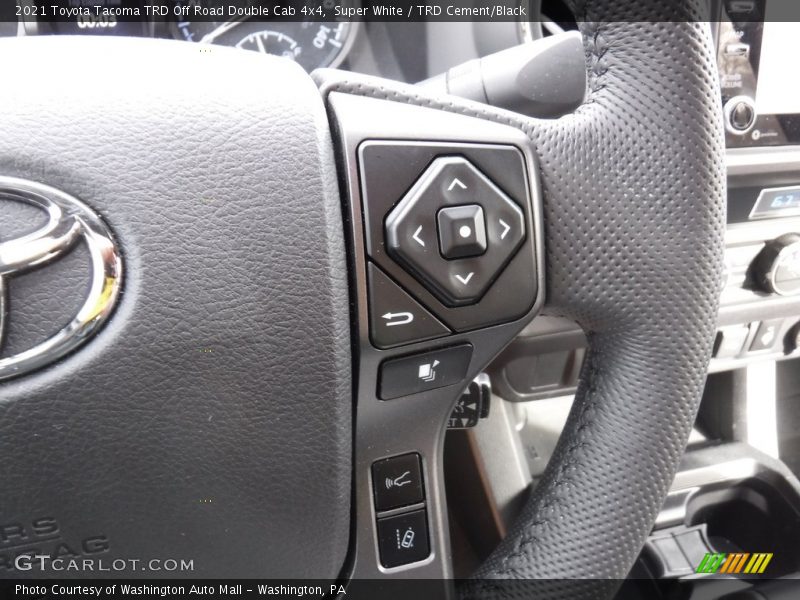  2021 Tacoma TRD Off Road Double Cab 4x4 Steering Wheel