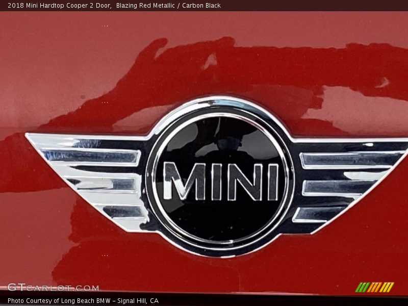 Blazing Red Metallic / Carbon Black 2018 Mini Hardtop Cooper 2 Door