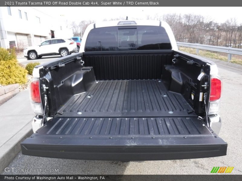 Super White / TRD Cement/Black 2021 Toyota Tacoma TRD Off Road Double Cab 4x4