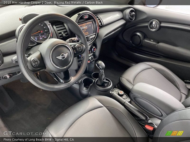 Blazing Red Metallic / Carbon Black 2018 Mini Hardtop Cooper 2 Door