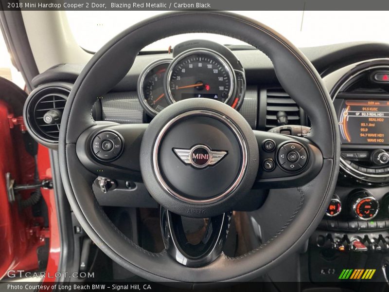 Blazing Red Metallic / Carbon Black 2018 Mini Hardtop Cooper 2 Door