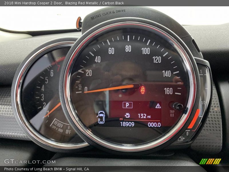 Blazing Red Metallic / Carbon Black 2018 Mini Hardtop Cooper 2 Door