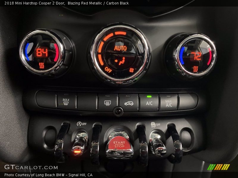 Blazing Red Metallic / Carbon Black 2018 Mini Hardtop Cooper 2 Door