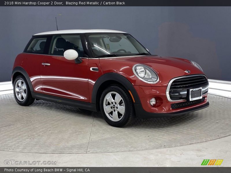 Blazing Red Metallic / Carbon Black 2018 Mini Hardtop Cooper 2 Door