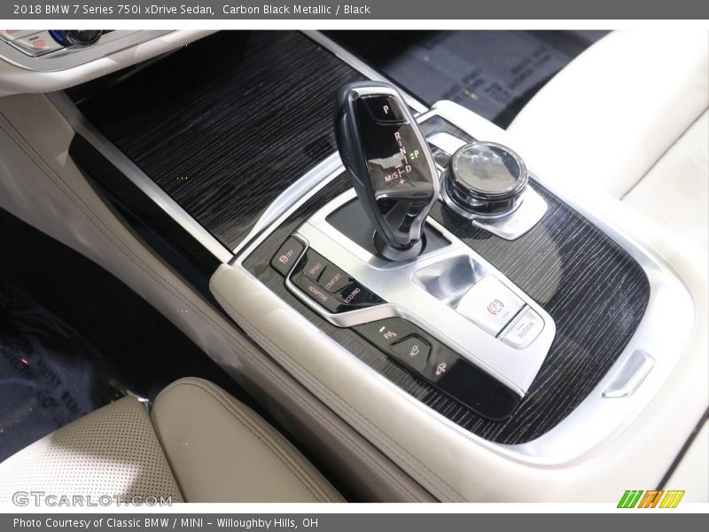 Carbon Black Metallic / Black 2018 BMW 7 Series 750i xDrive Sedan
