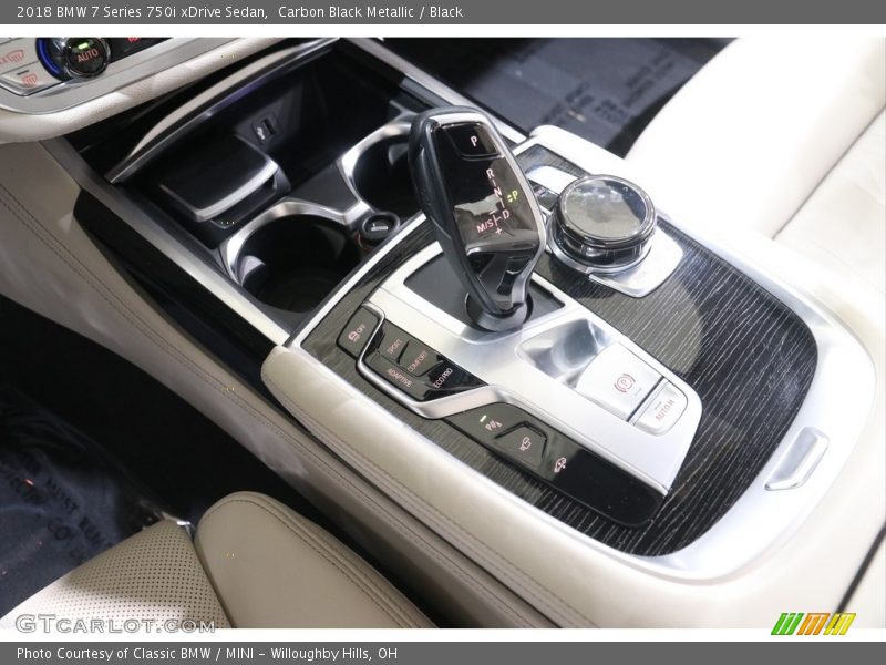 Carbon Black Metallic / Black 2018 BMW 7 Series 750i xDrive Sedan