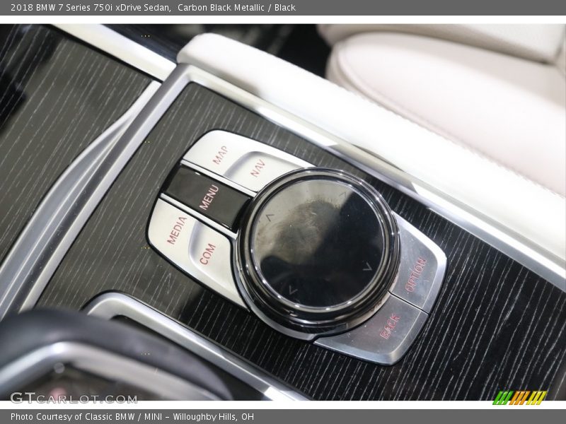 Carbon Black Metallic / Black 2018 BMW 7 Series 750i xDrive Sedan