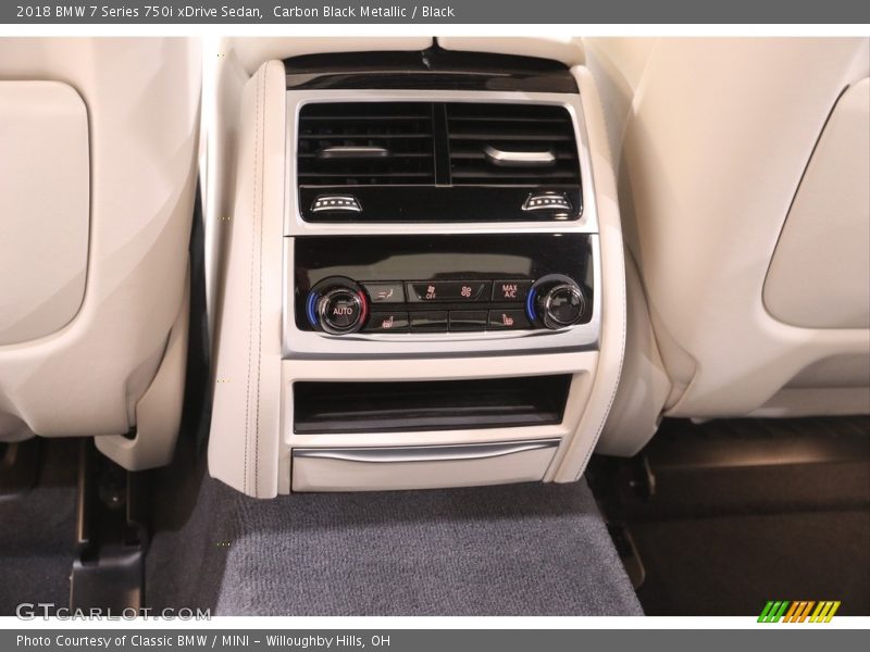 Carbon Black Metallic / Black 2018 BMW 7 Series 750i xDrive Sedan