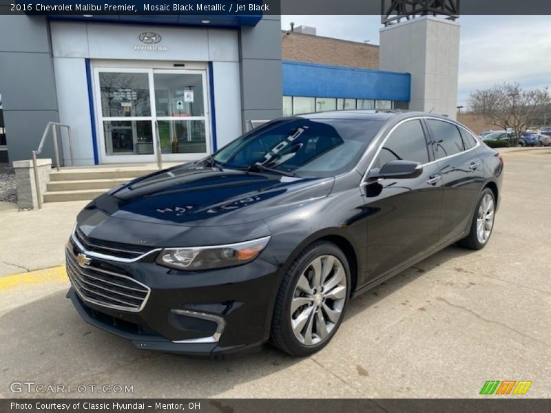 Mosaic Black Metallic / Jet Black 2016 Chevrolet Malibu Premier