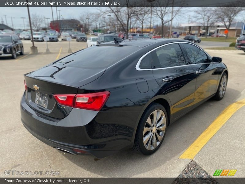 Mosaic Black Metallic / Jet Black 2016 Chevrolet Malibu Premier