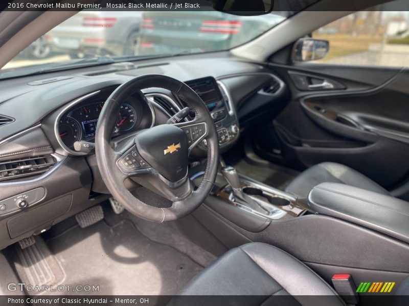 Mosaic Black Metallic / Jet Black 2016 Chevrolet Malibu Premier