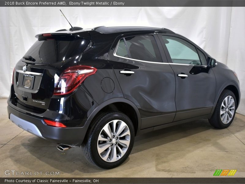 Ebony Twilight Metallic / Ebony 2018 Buick Encore Preferred AWD