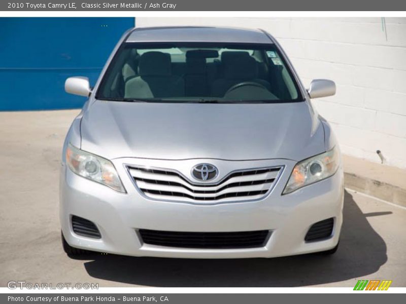 Classic Silver Metallic / Ash Gray 2010 Toyota Camry LE