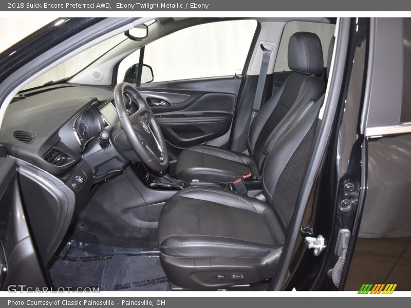 Ebony Twilight Metallic / Ebony 2018 Buick Encore Preferred AWD