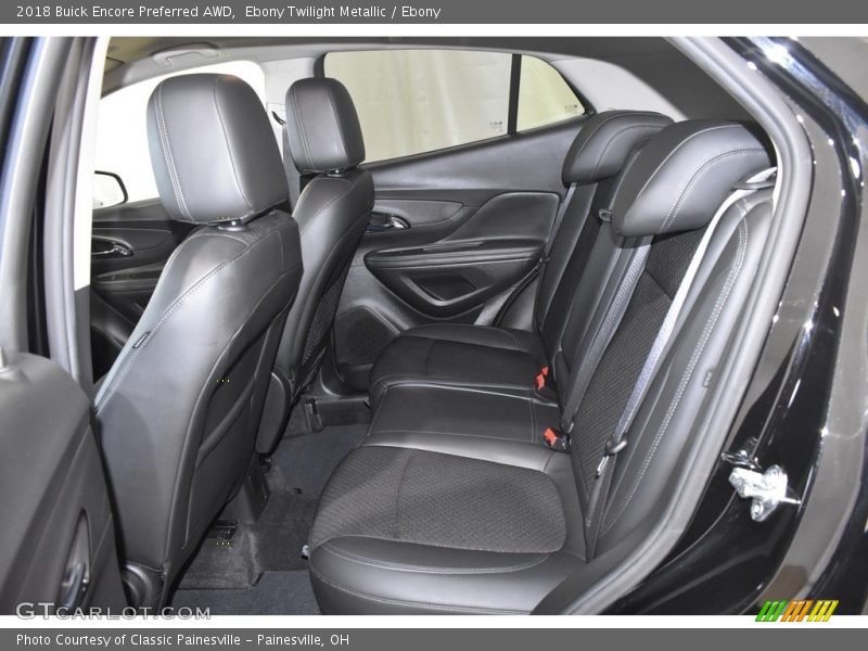 Ebony Twilight Metallic / Ebony 2018 Buick Encore Preferred AWD