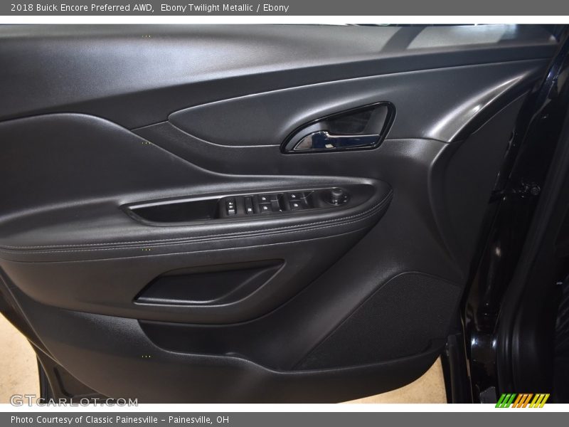Ebony Twilight Metallic / Ebony 2018 Buick Encore Preferred AWD