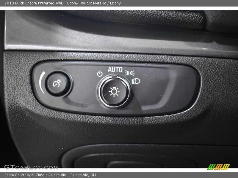 Ebony Twilight Metallic / Ebony 2018 Buick Encore Preferred AWD