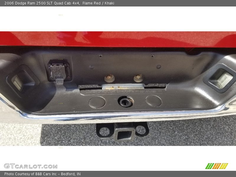 Flame Red / Khaki 2006 Dodge Ram 2500 SLT Quad Cab 4x4