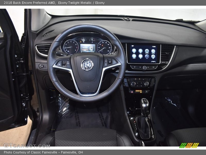 Ebony Twilight Metallic / Ebony 2018 Buick Encore Preferred AWD
