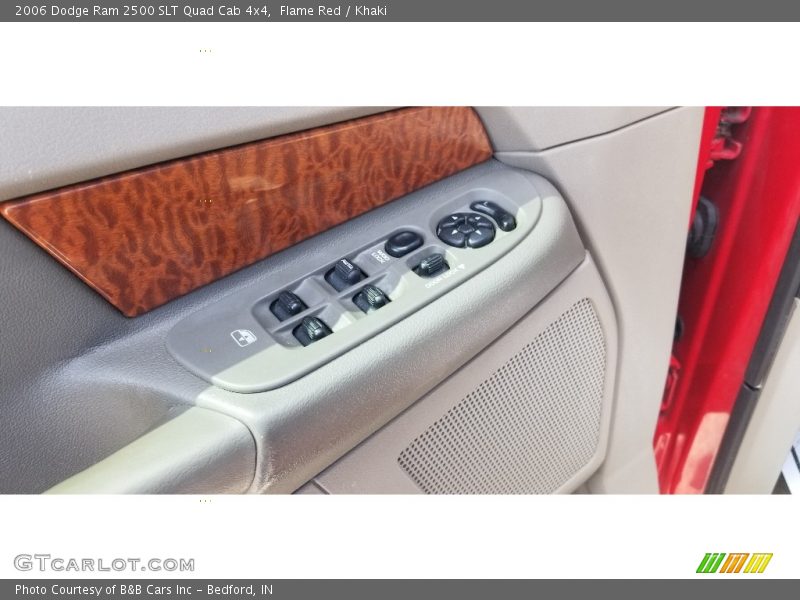 Flame Red / Khaki 2006 Dodge Ram 2500 SLT Quad Cab 4x4