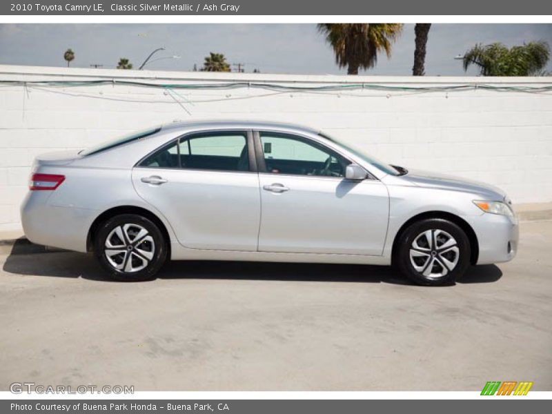 Classic Silver Metallic / Ash Gray 2010 Toyota Camry LE