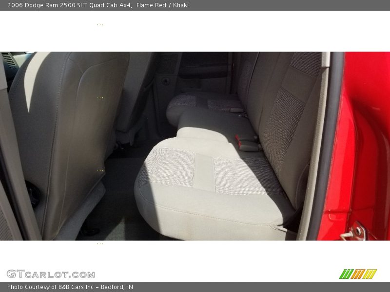 Flame Red / Khaki 2006 Dodge Ram 2500 SLT Quad Cab 4x4