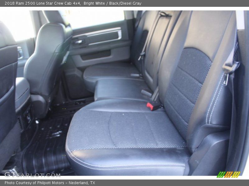 Bright White / Black/Diesel Gray 2018 Ram 2500 Lone Star Crew Cab 4x4