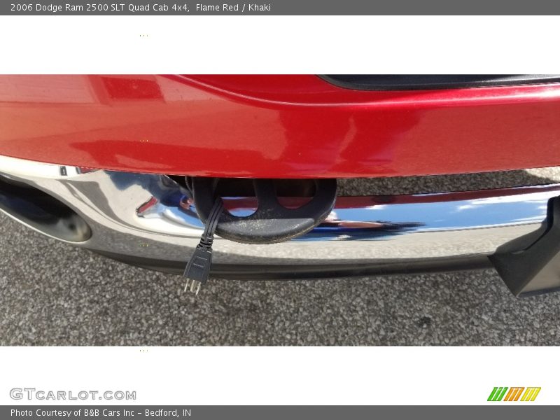 Flame Red / Khaki 2006 Dodge Ram 2500 SLT Quad Cab 4x4