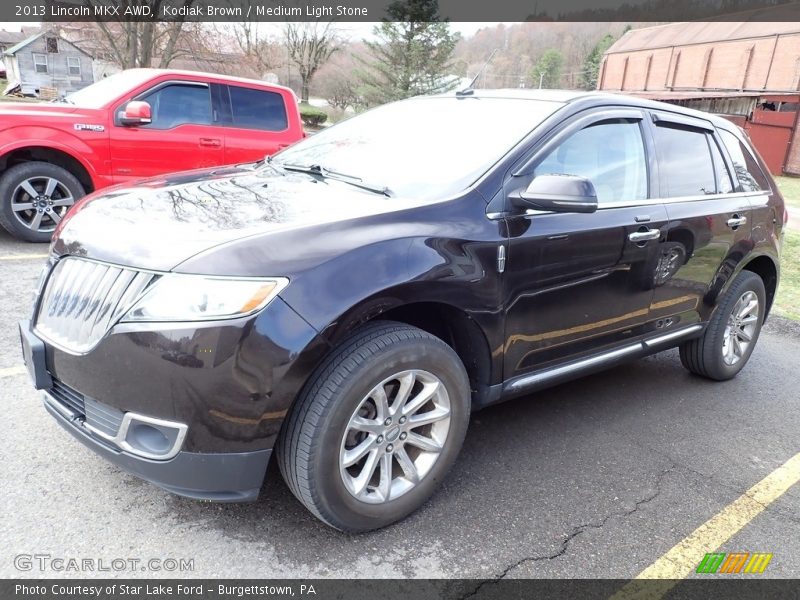 Kodiak Brown / Medium Light Stone 2013 Lincoln MKX AWD