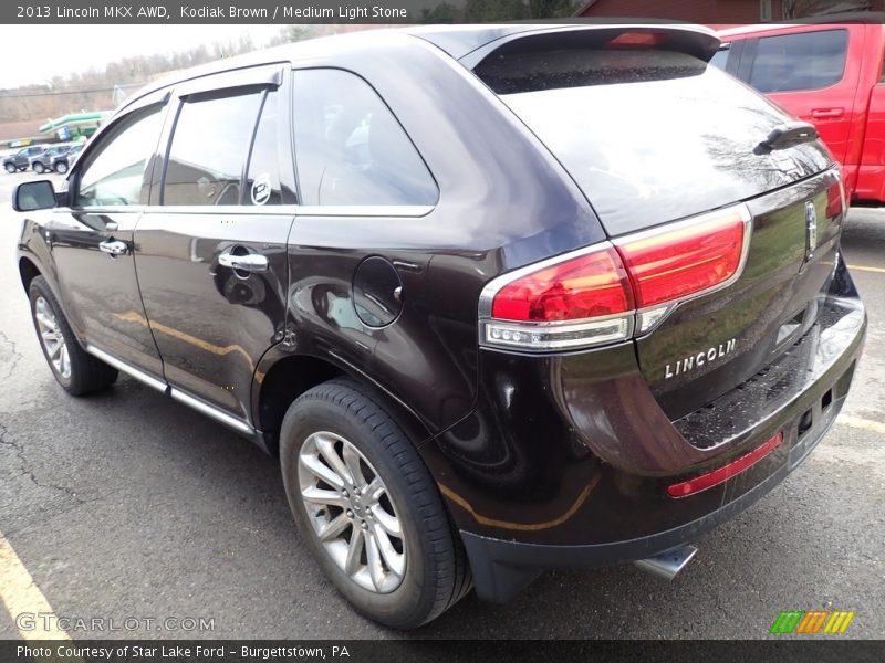 Kodiak Brown / Medium Light Stone 2013 Lincoln MKX AWD