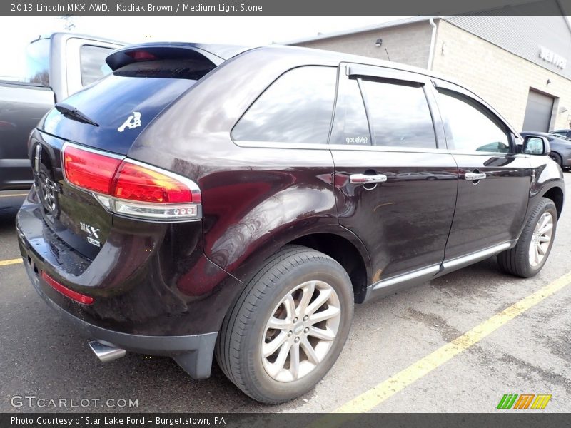 Kodiak Brown / Medium Light Stone 2013 Lincoln MKX AWD