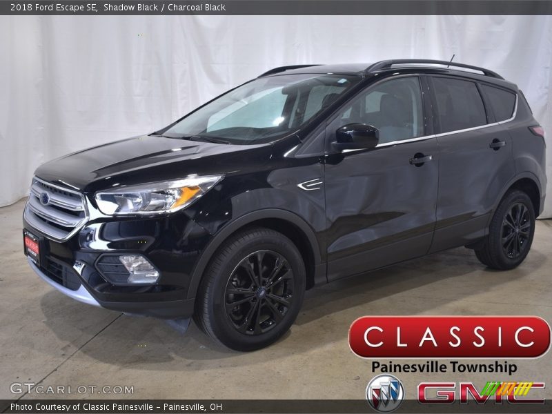 Shadow Black / Charcoal Black 2018 Ford Escape SE