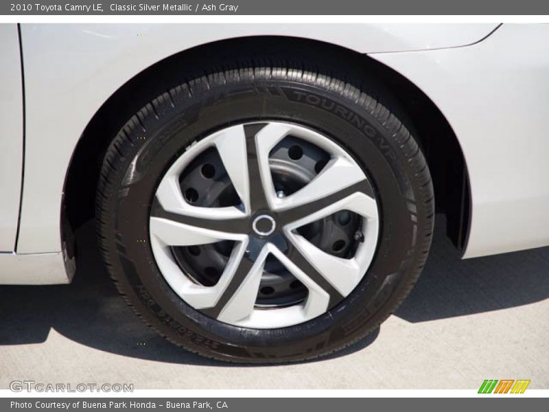 Classic Silver Metallic / Ash Gray 2010 Toyota Camry LE