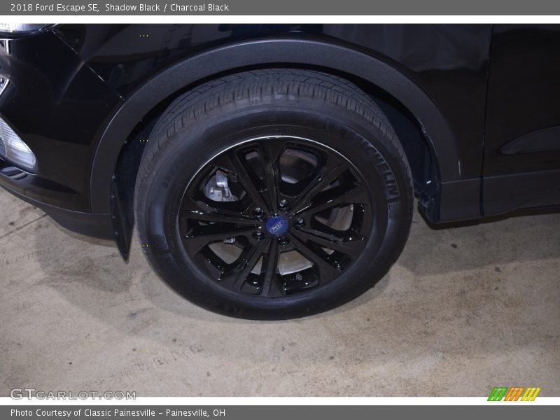 Shadow Black / Charcoal Black 2018 Ford Escape SE