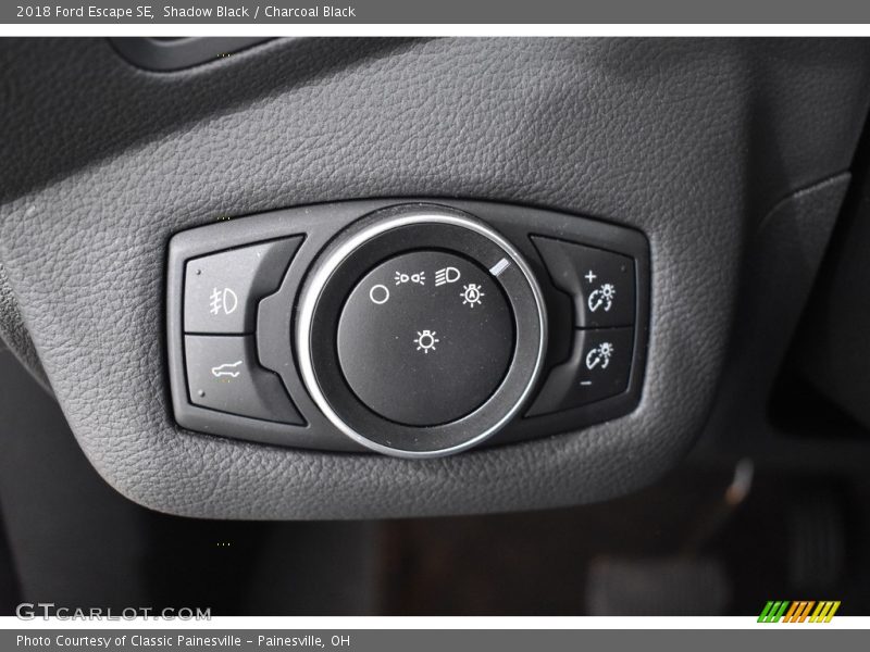 Shadow Black / Charcoal Black 2018 Ford Escape SE