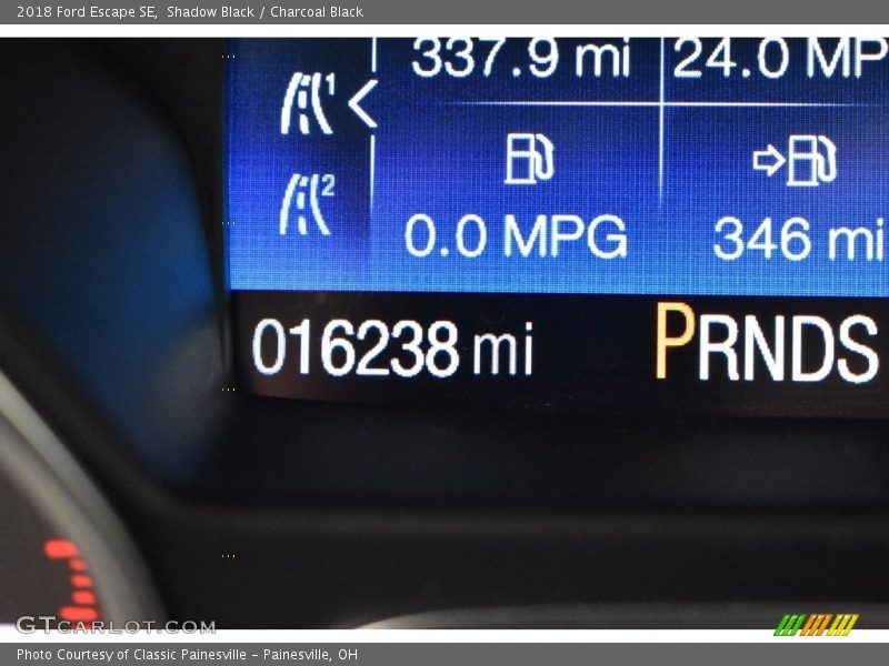 Shadow Black / Charcoal Black 2018 Ford Escape SE