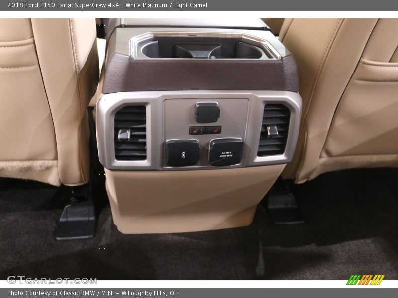White Platinum / Light Camel 2018 Ford F150 Lariat SuperCrew 4x4