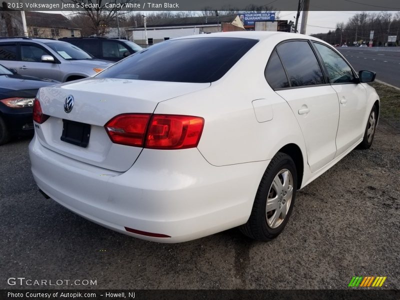 Candy White / Titan Black 2013 Volkswagen Jetta S Sedan
