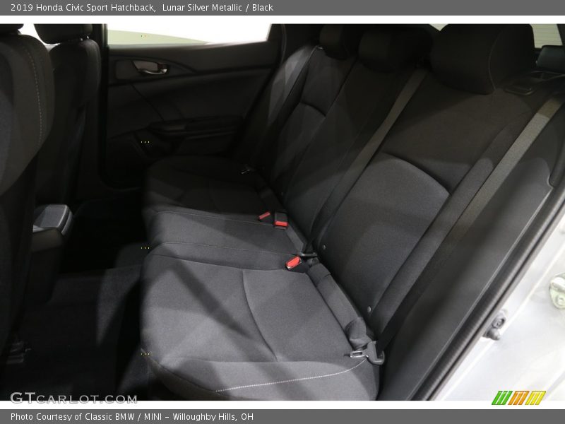 Lunar Silver Metallic / Black 2019 Honda Civic Sport Hatchback