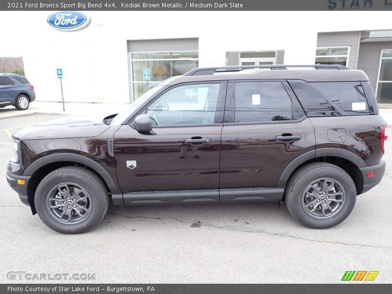 Kodiak Brown Metallic / Medium Dark Slate 2021 Ford Bronco Sport Big Bend 4x4