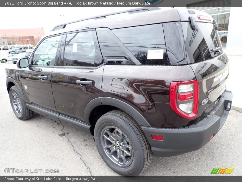 Kodiak Brown Metallic / Medium Dark Slate 2021 Ford Bronco Sport Big Bend 4x4