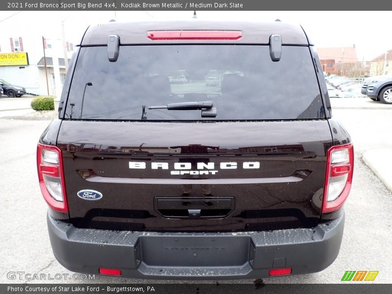 Kodiak Brown Metallic / Medium Dark Slate 2021 Ford Bronco Sport Big Bend 4x4