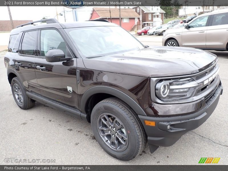 Front 3/4 View of 2021 Bronco Sport Big Bend 4x4