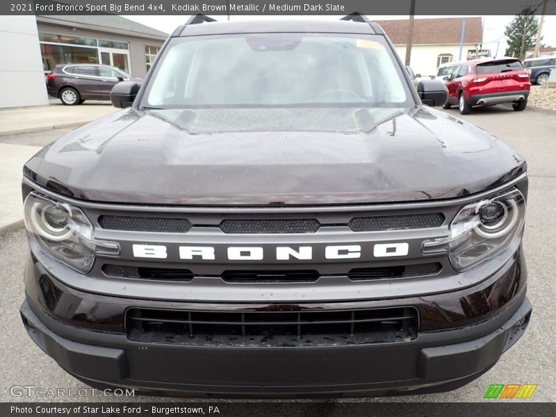 Kodiak Brown Metallic / Medium Dark Slate 2021 Ford Bronco Sport Big Bend 4x4