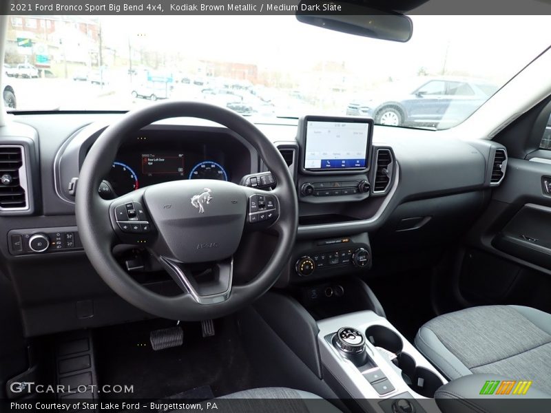 Dashboard of 2021 Bronco Sport Big Bend 4x4