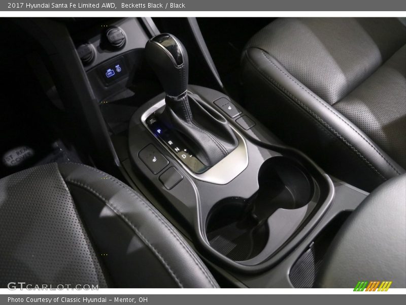 Becketts Black / Black 2017 Hyundai Santa Fe Limited AWD