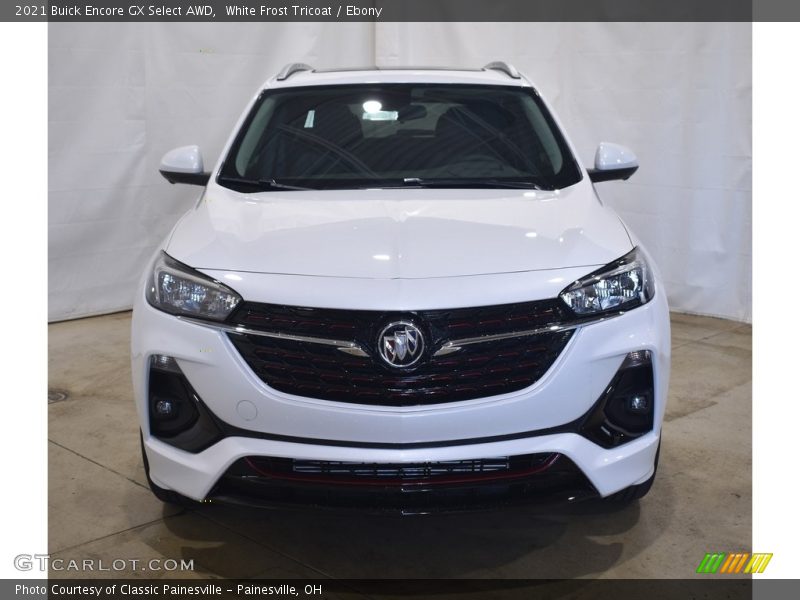 White Frost Tricoat / Ebony 2021 Buick Encore GX Select AWD