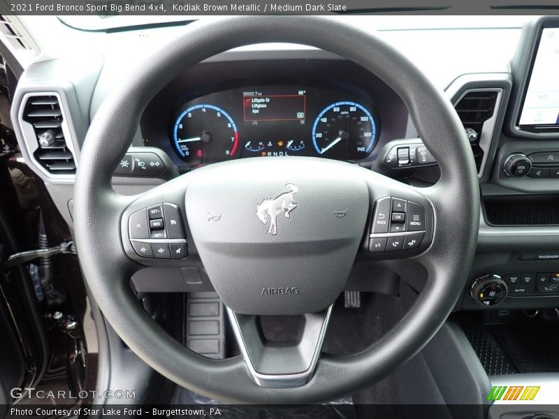 2021 Bronco Sport Big Bend 4x4 Steering Wheel