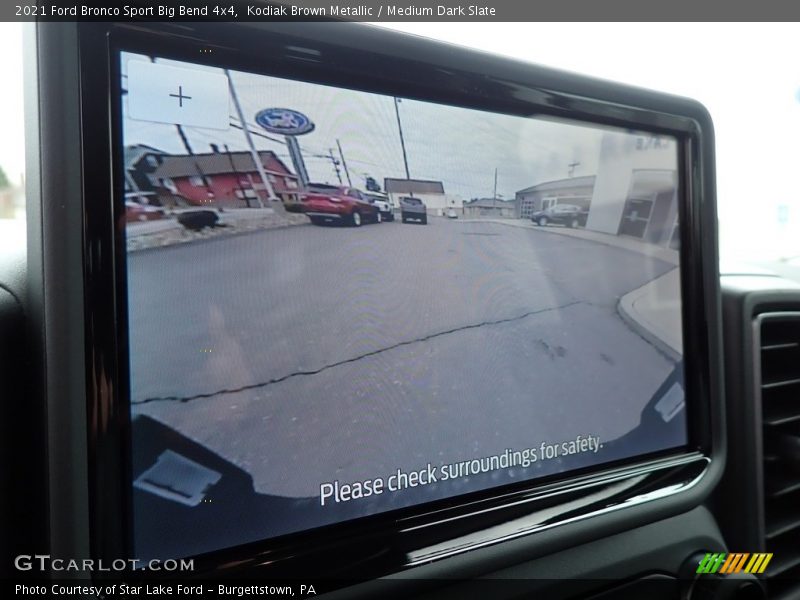Kodiak Brown Metallic / Medium Dark Slate 2021 Ford Bronco Sport Big Bend 4x4