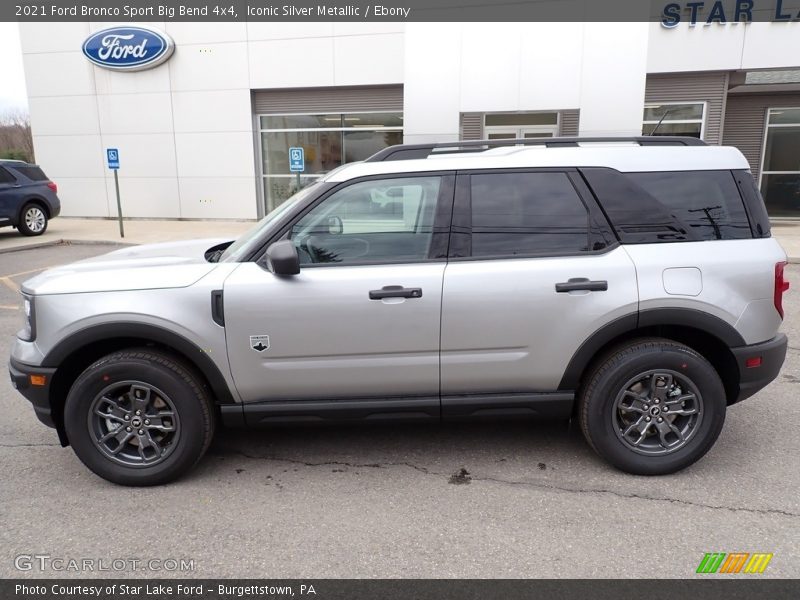 Iconic Silver Metallic / Ebony 2021 Ford Bronco Sport Big Bend 4x4